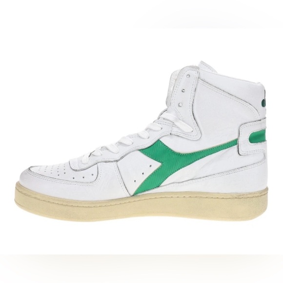 NWT Diadora Mi Basket High Top Leather Shoes Size 12.5.